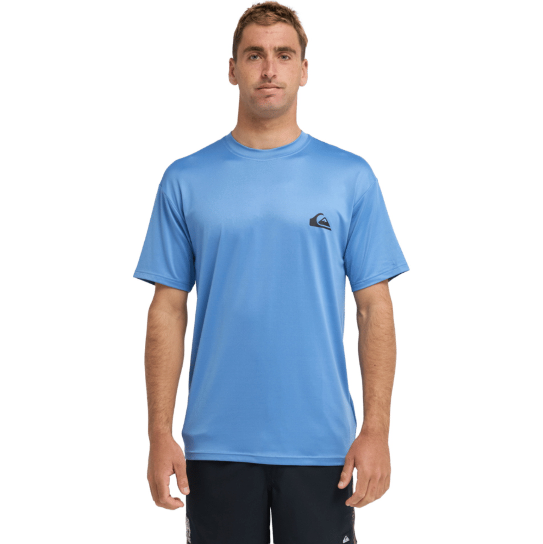 2026 Quiksilver Männer Everyday Surf-T-Shirt Kurzarm-Lycra-Weste AQYWR03135 - Riviera